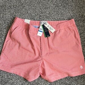 Original Penguin Men's Red Shorts